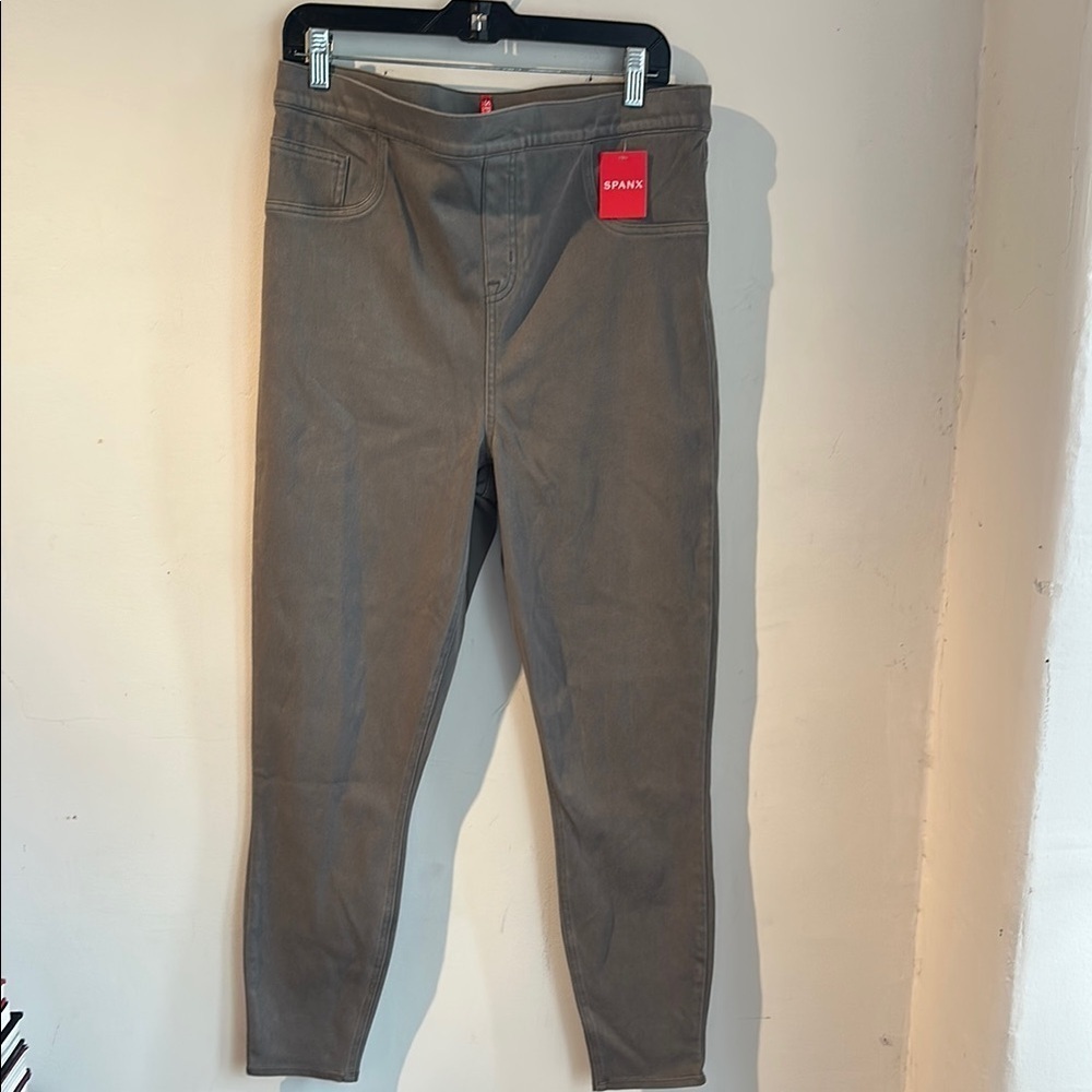 Spanx Gray Jean-ish Leggings